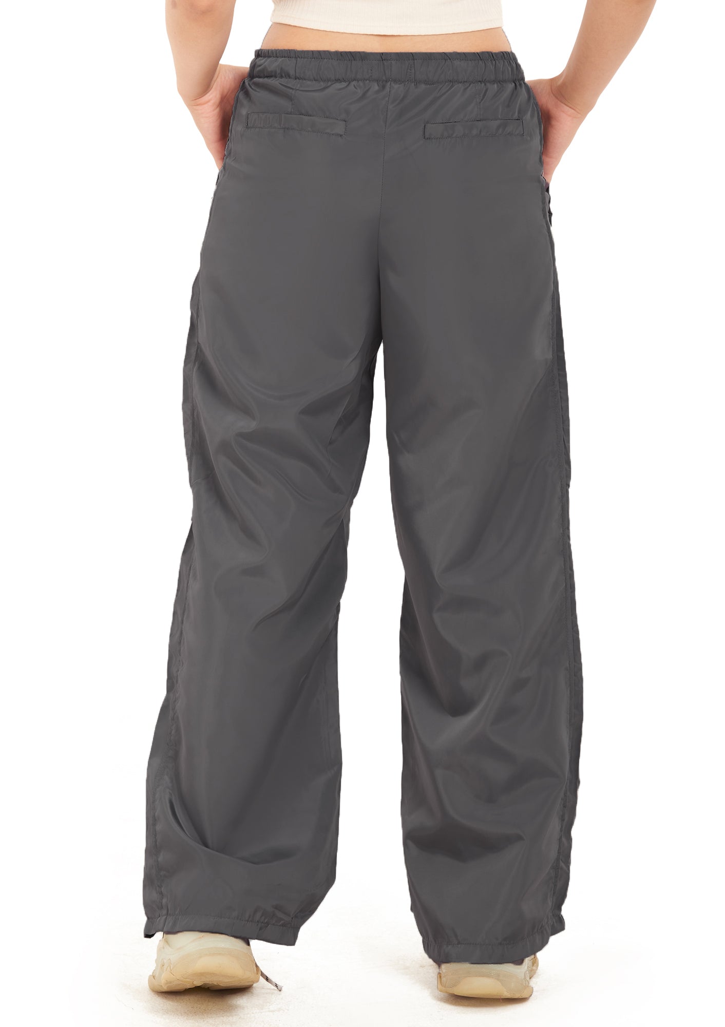 D-Gray parachute pant