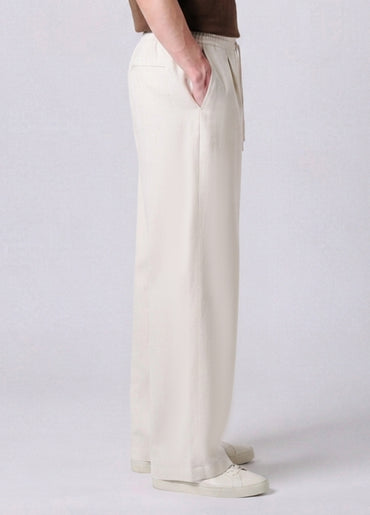 OFF WHITE BAGGY WIDE LEG