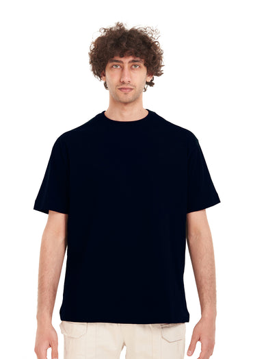 Peace tee Oversized printed D-Blue T-shirt .