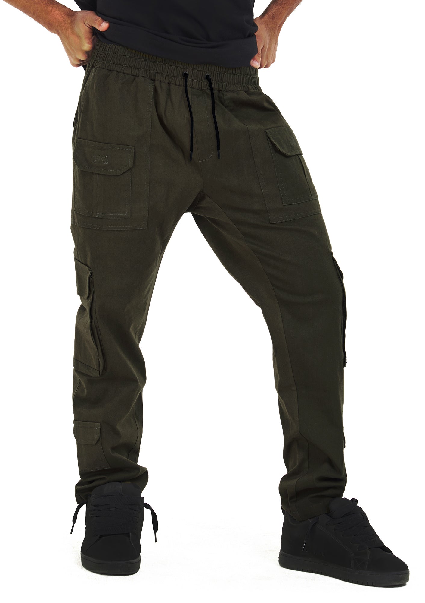 Olive Cargo Jogger