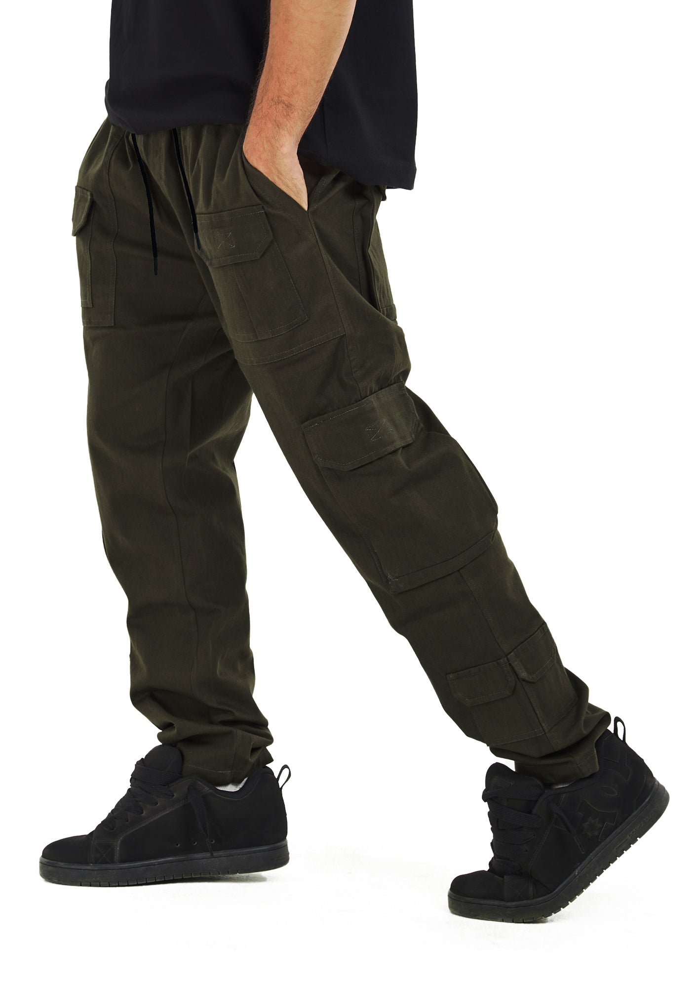 Olive Cargo Jogger