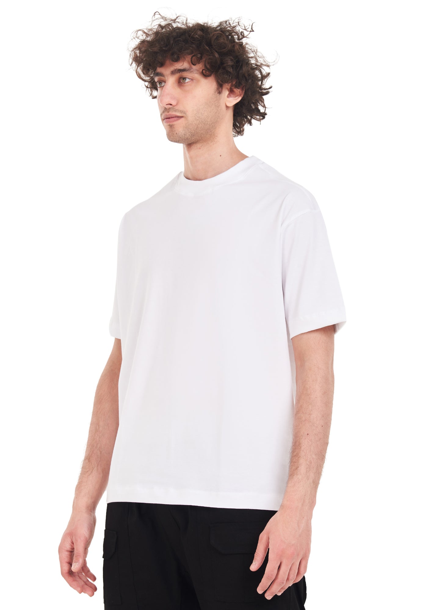 Snake Oversized printed White T-shirt .