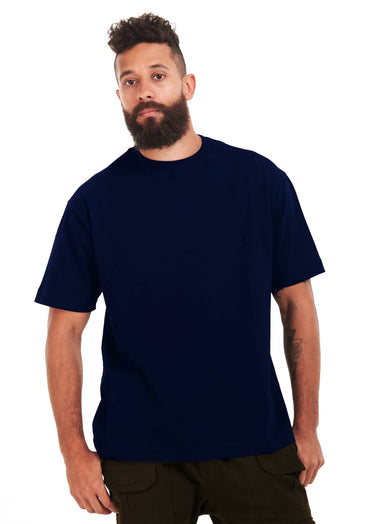 Flower tee  Oversized printed D-Blue T-shirt .