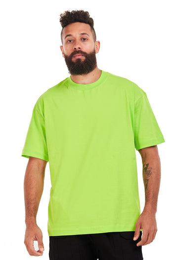 Unique Oversized printed Green apple T-shirt .