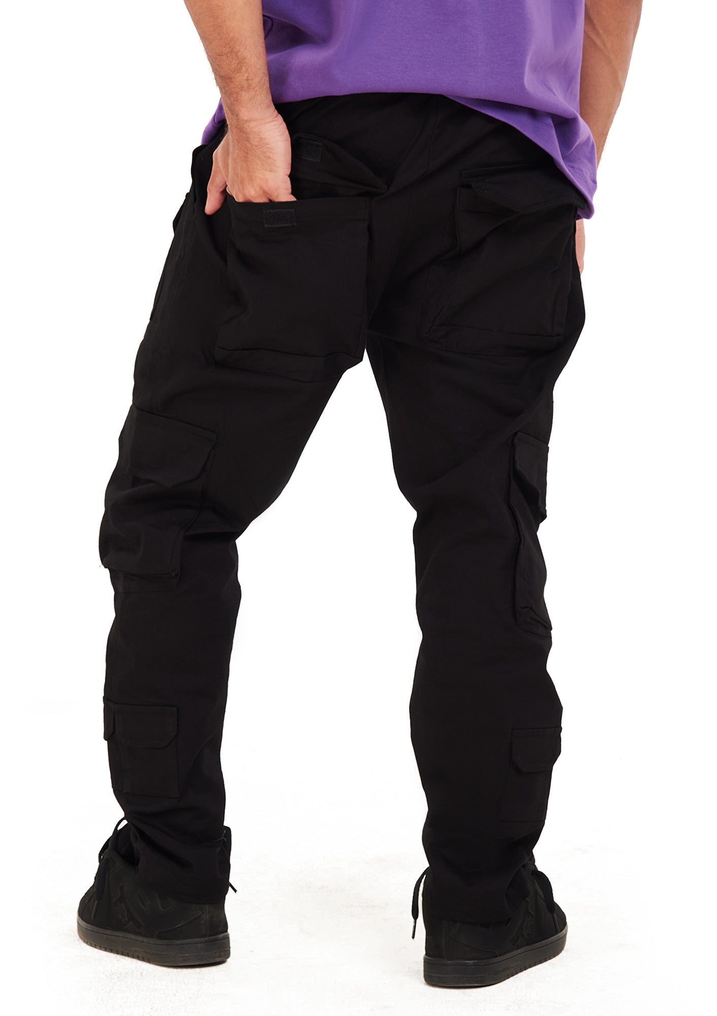 Black Cargo Jogger