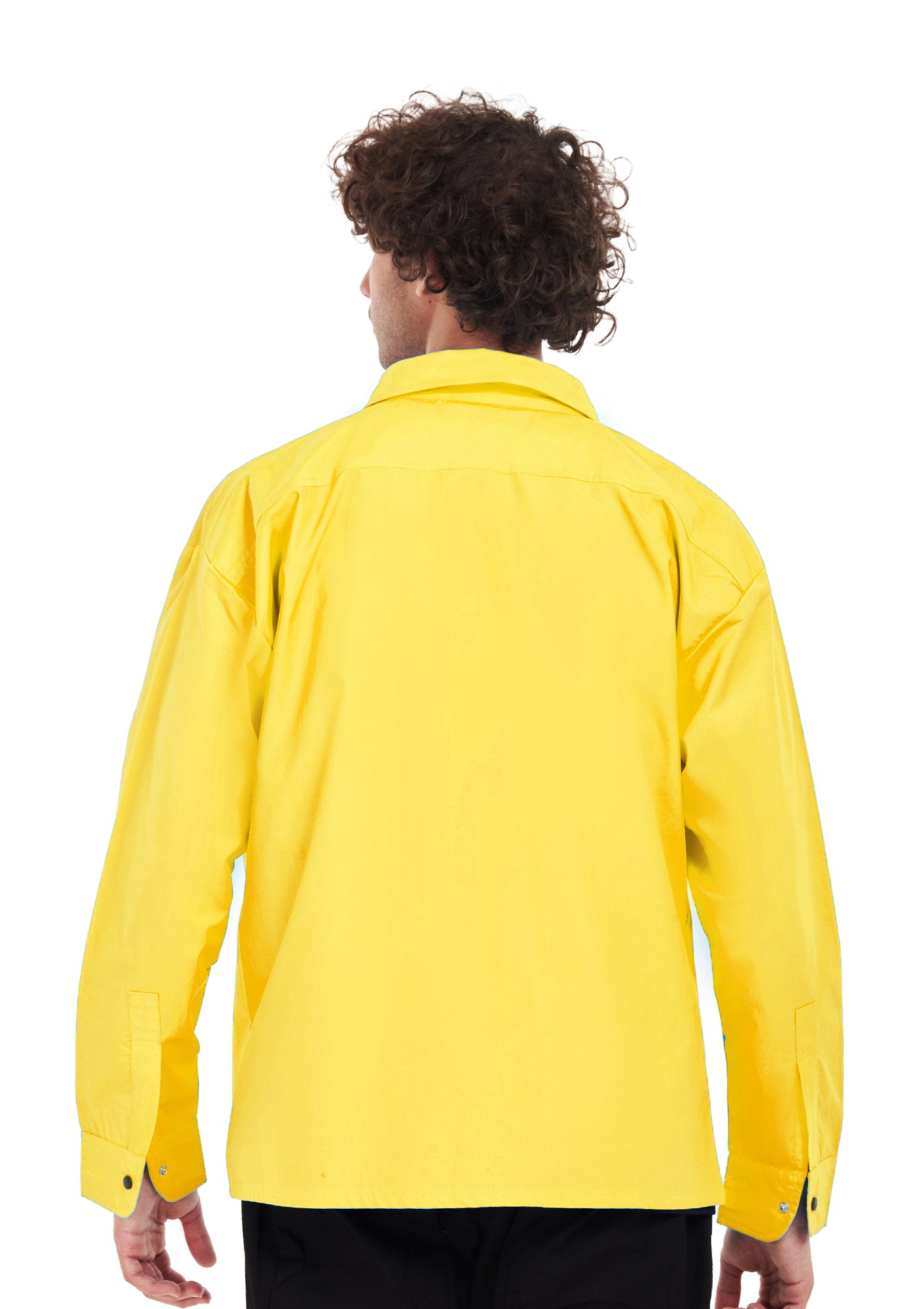 Yellow Men Shirt