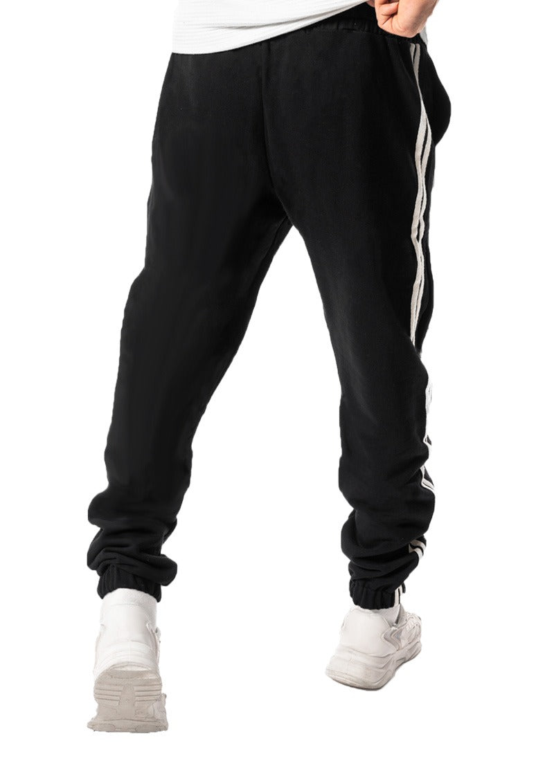 Black sweatpants cotton
