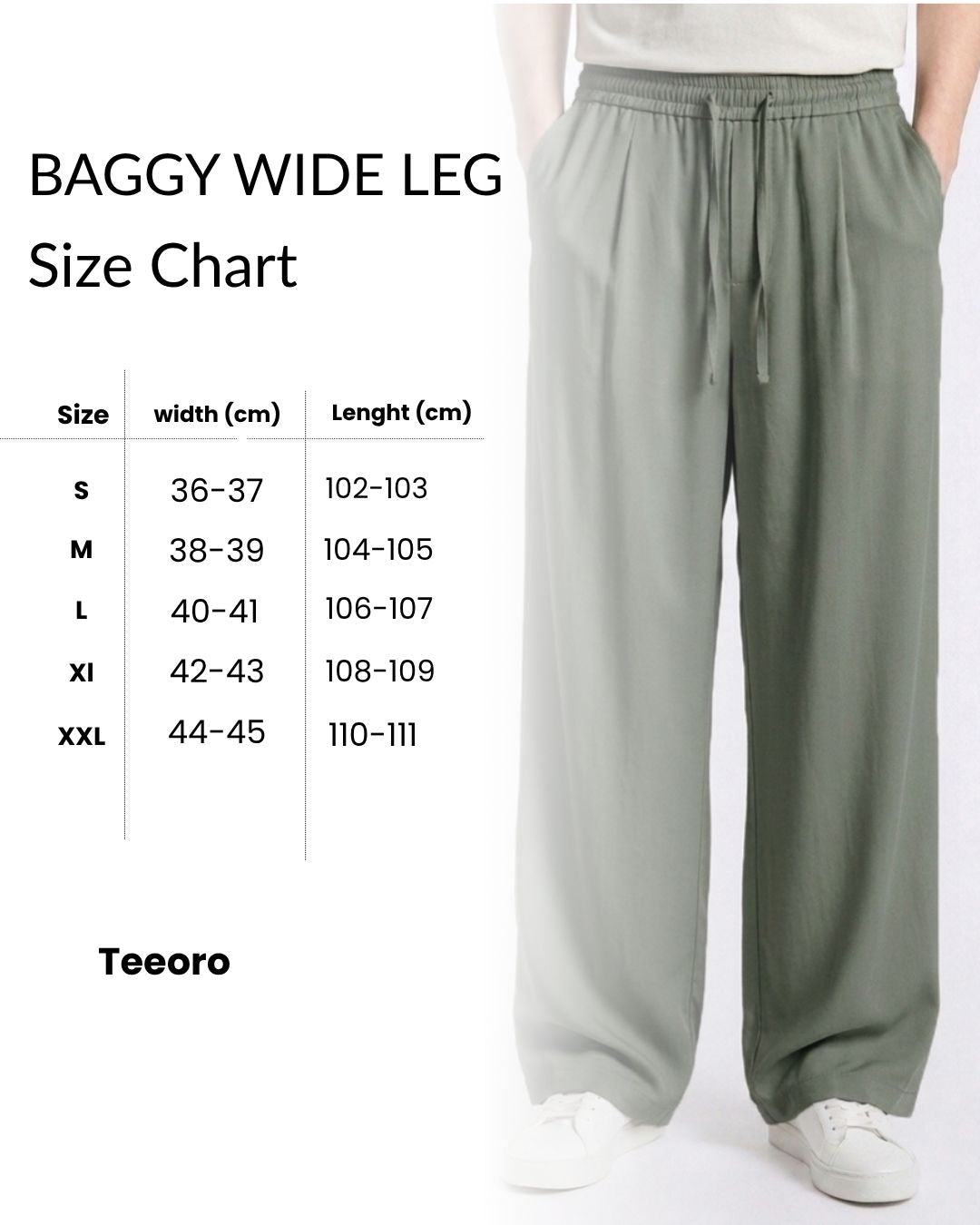 MINT GREEN BAGGY WIDE LEG