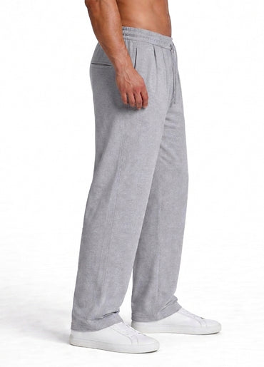 GRAY RELAXED FIT WIDE LEG