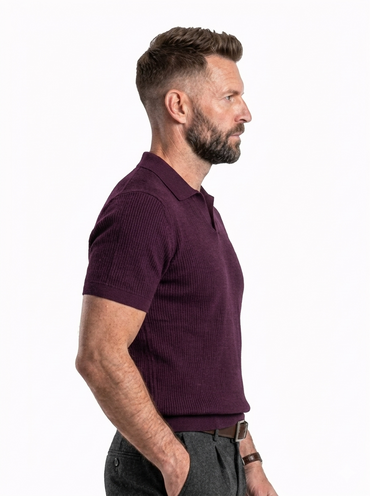BURGUNDY POLO SHIRT
