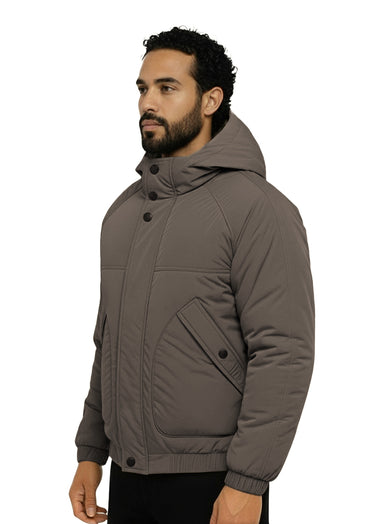 Cafe Oversized Cropped Jacket