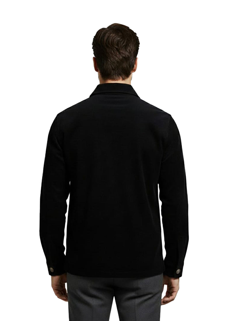 Black Velvet Shirt
