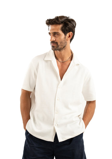 WHITE COTTON SHIRT