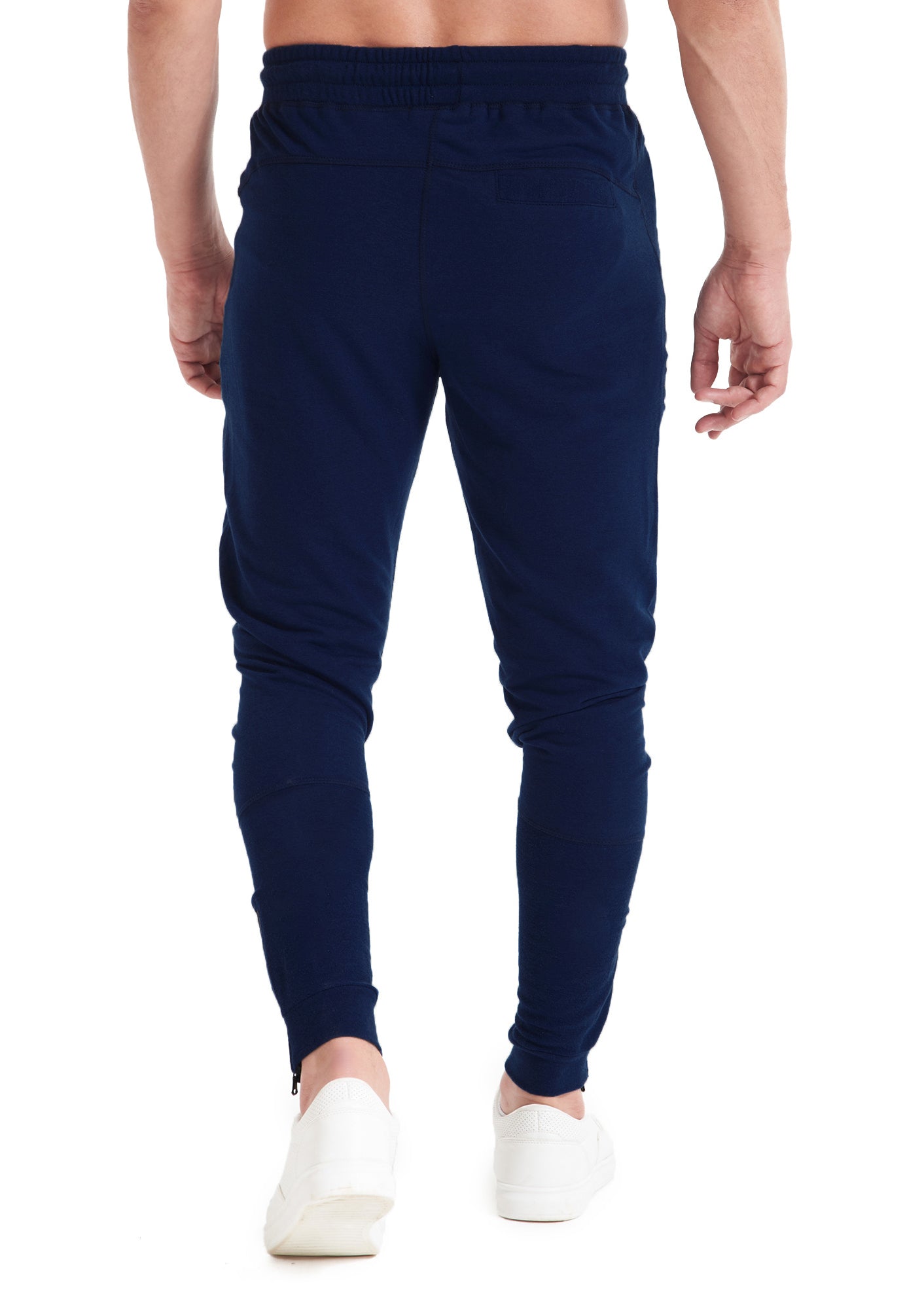 D.BLUE Jogger Zipper Pockets For Him