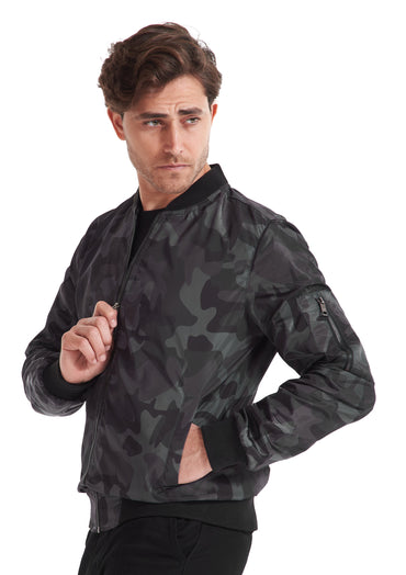 Gray waterproof Jacket Zipper Army