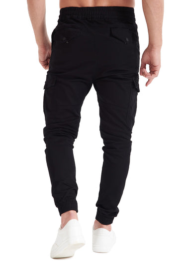Black Cargo Jogger