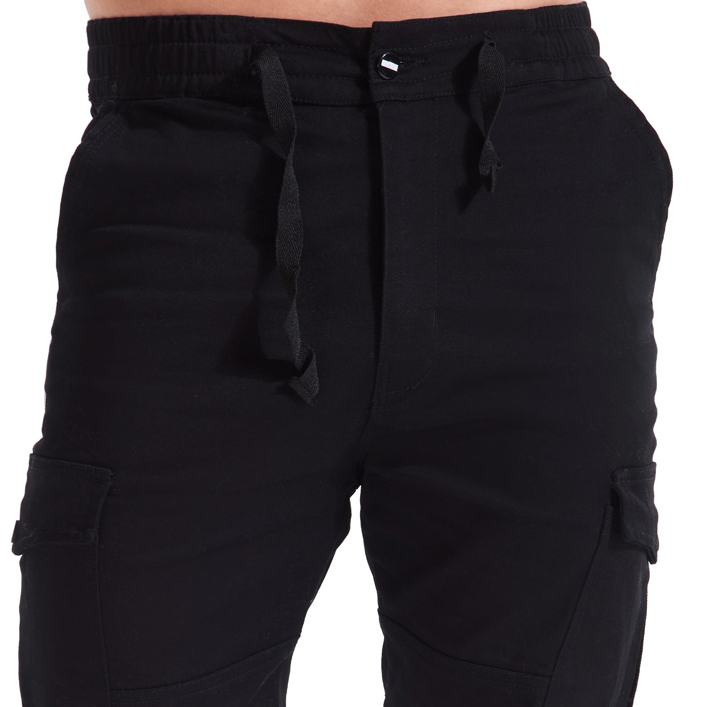 Black Cargo Jogger