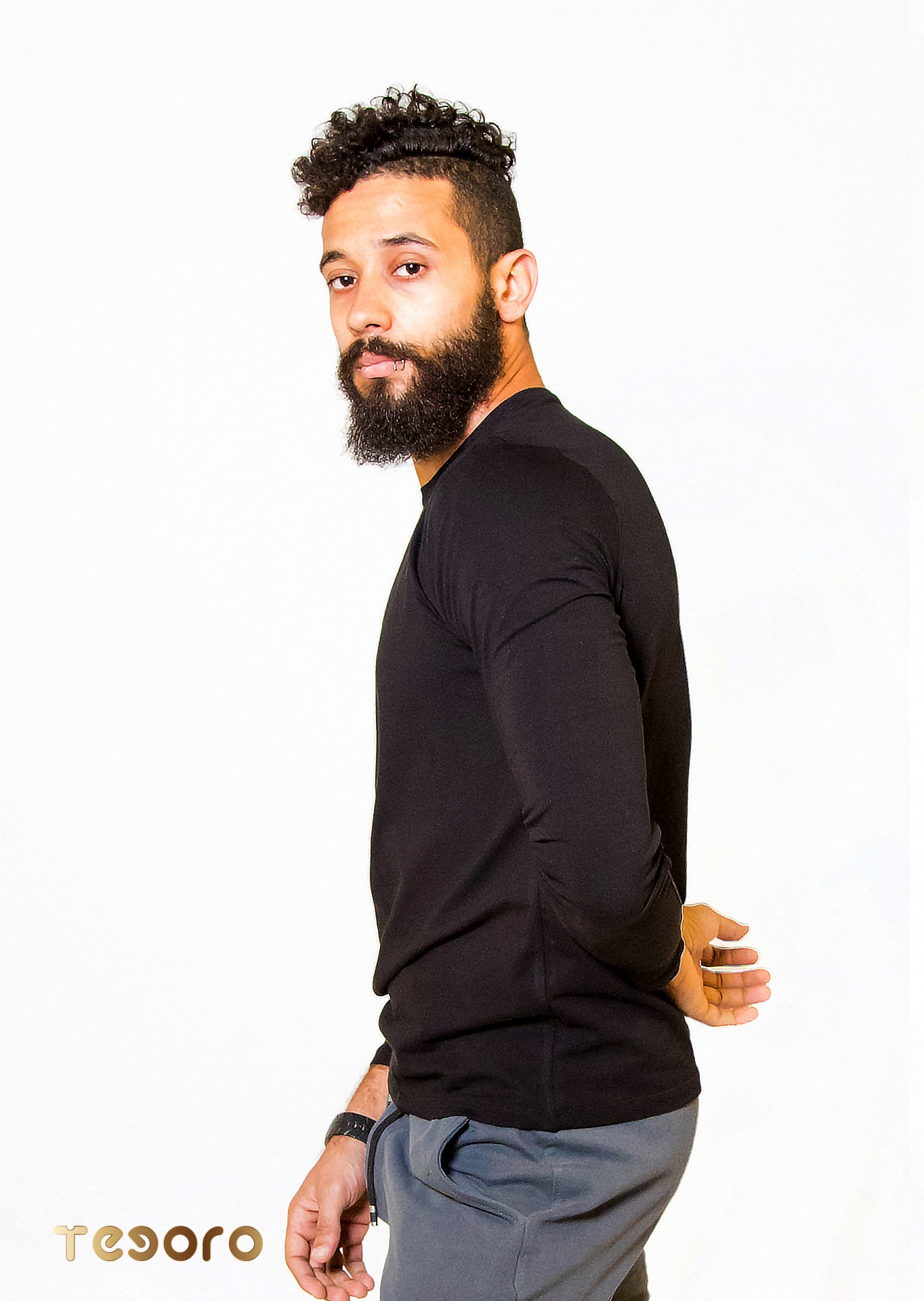 Black Body Shirt for Him