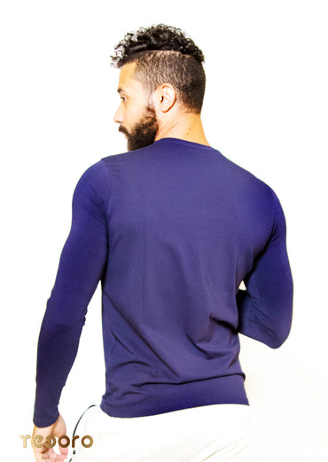 Dark Blue Body Shirt for Him