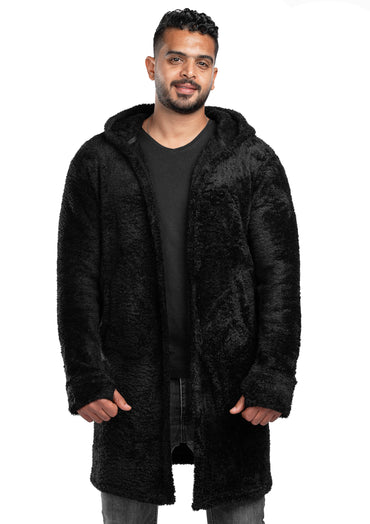 Black Fur cardigan