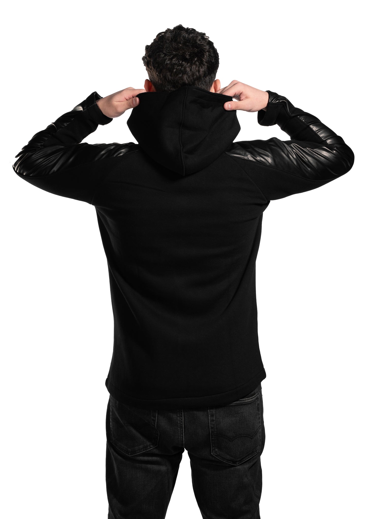 Hoodie Jacket Zipper Black