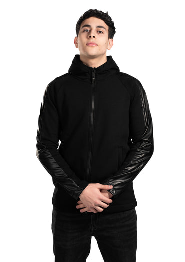 Hoodie Jacket Zipper Black