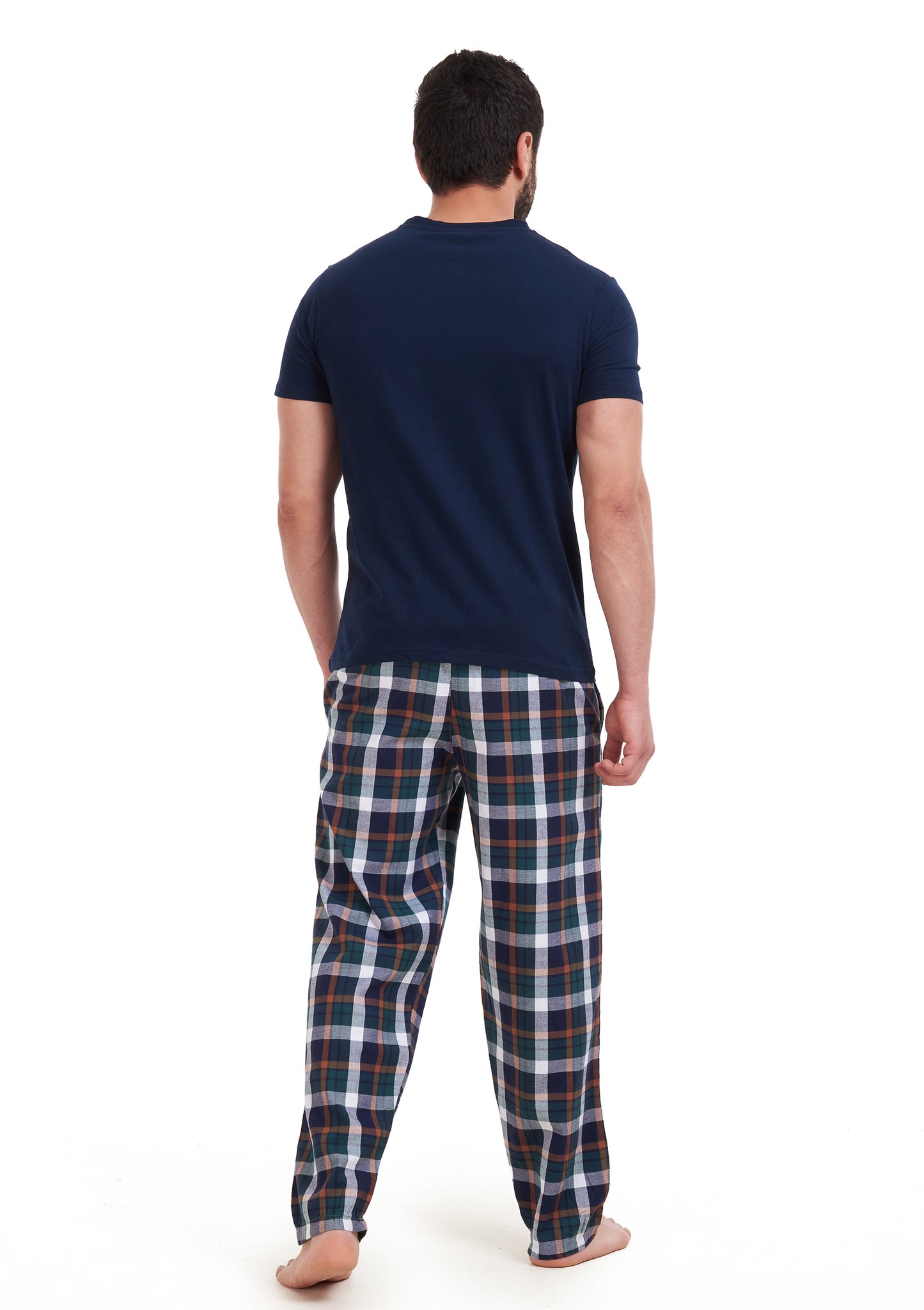 D.Blue Checkered pajama