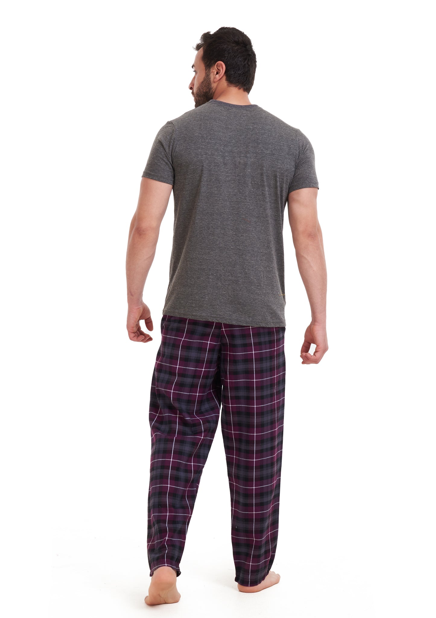 Purple Checkered pajama