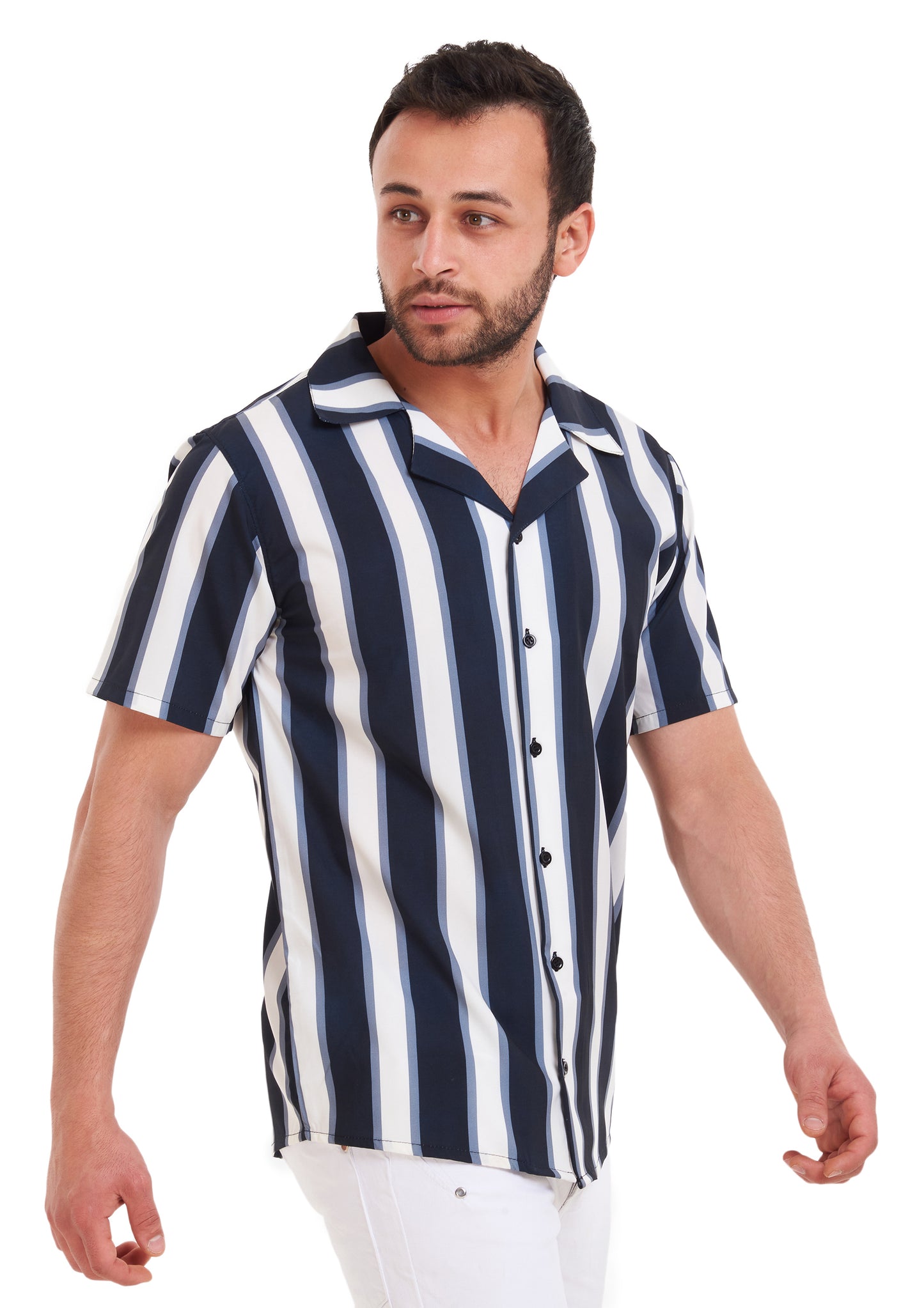 Striped Black Shirt