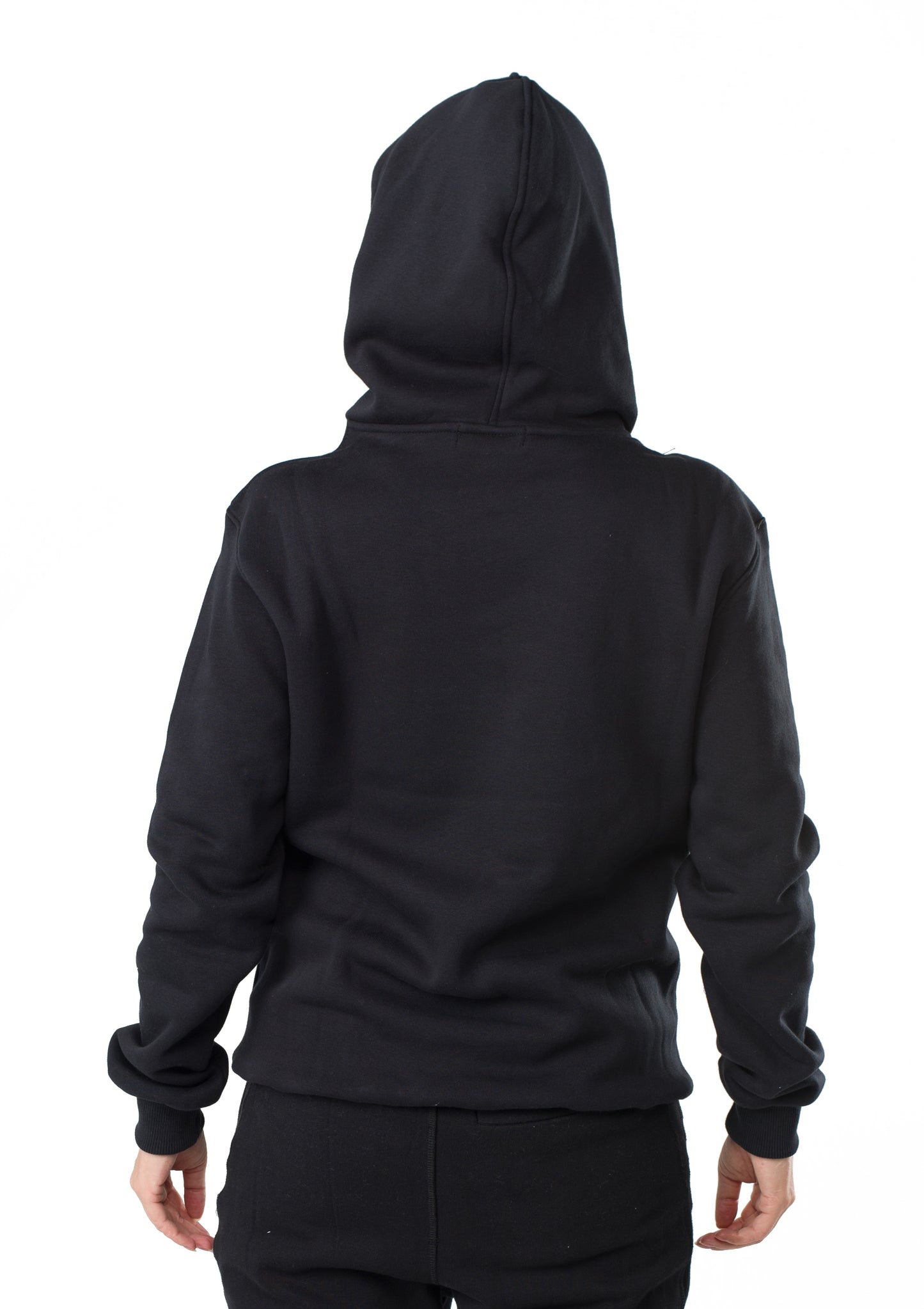 Flash Hoodie Sweatshirt Black For Her