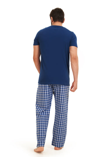 Navy Checkered pajama