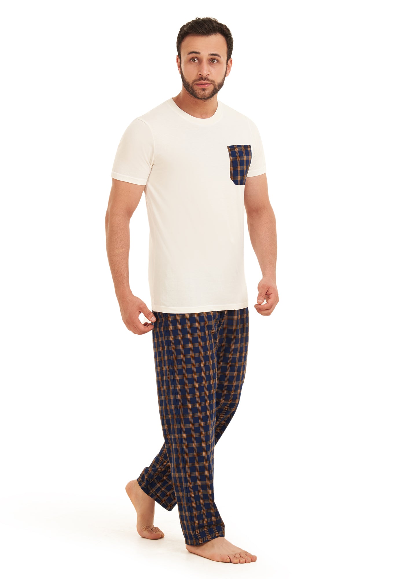 Mustard Checkered pajama