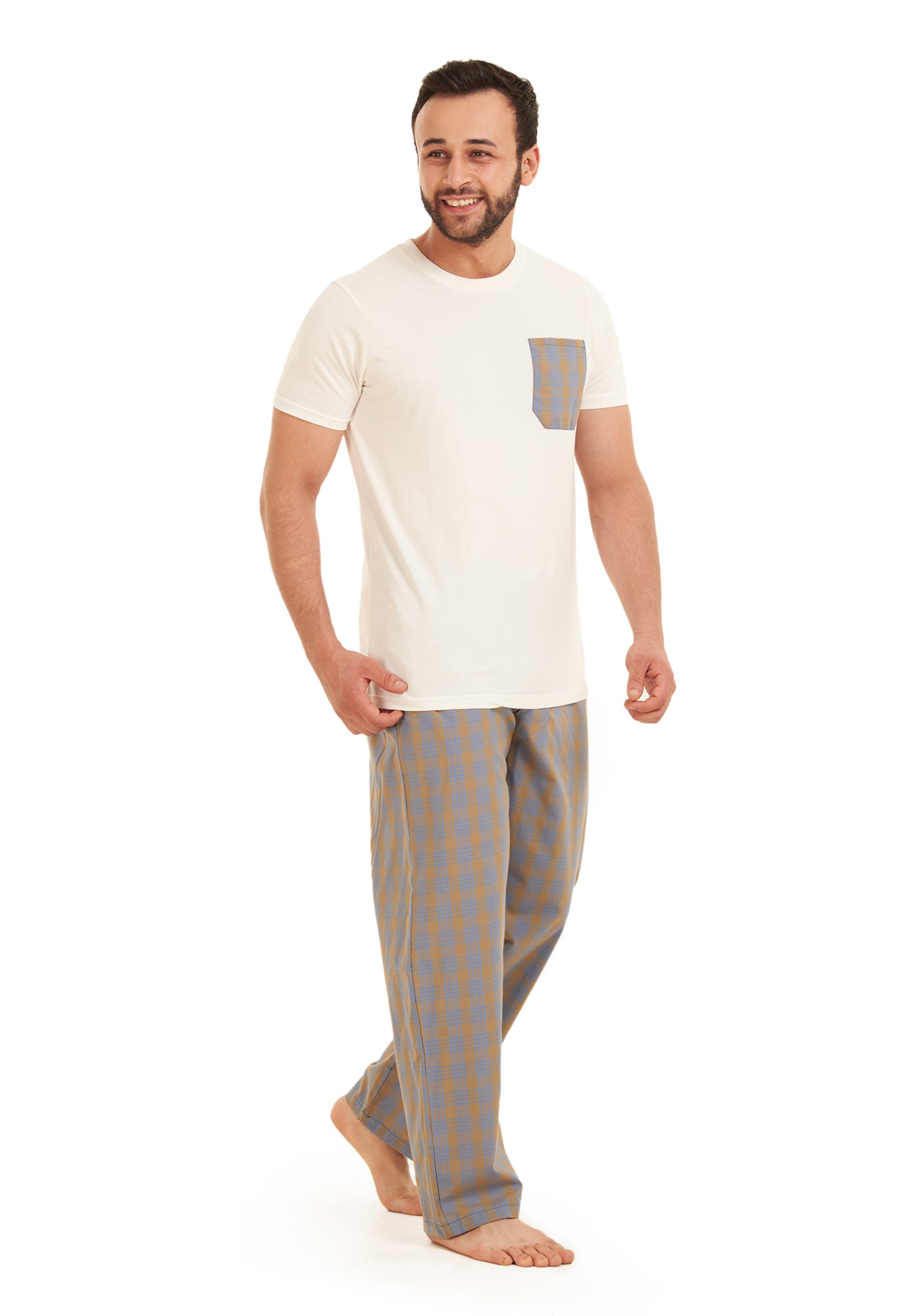 Cuminy heckered pajama