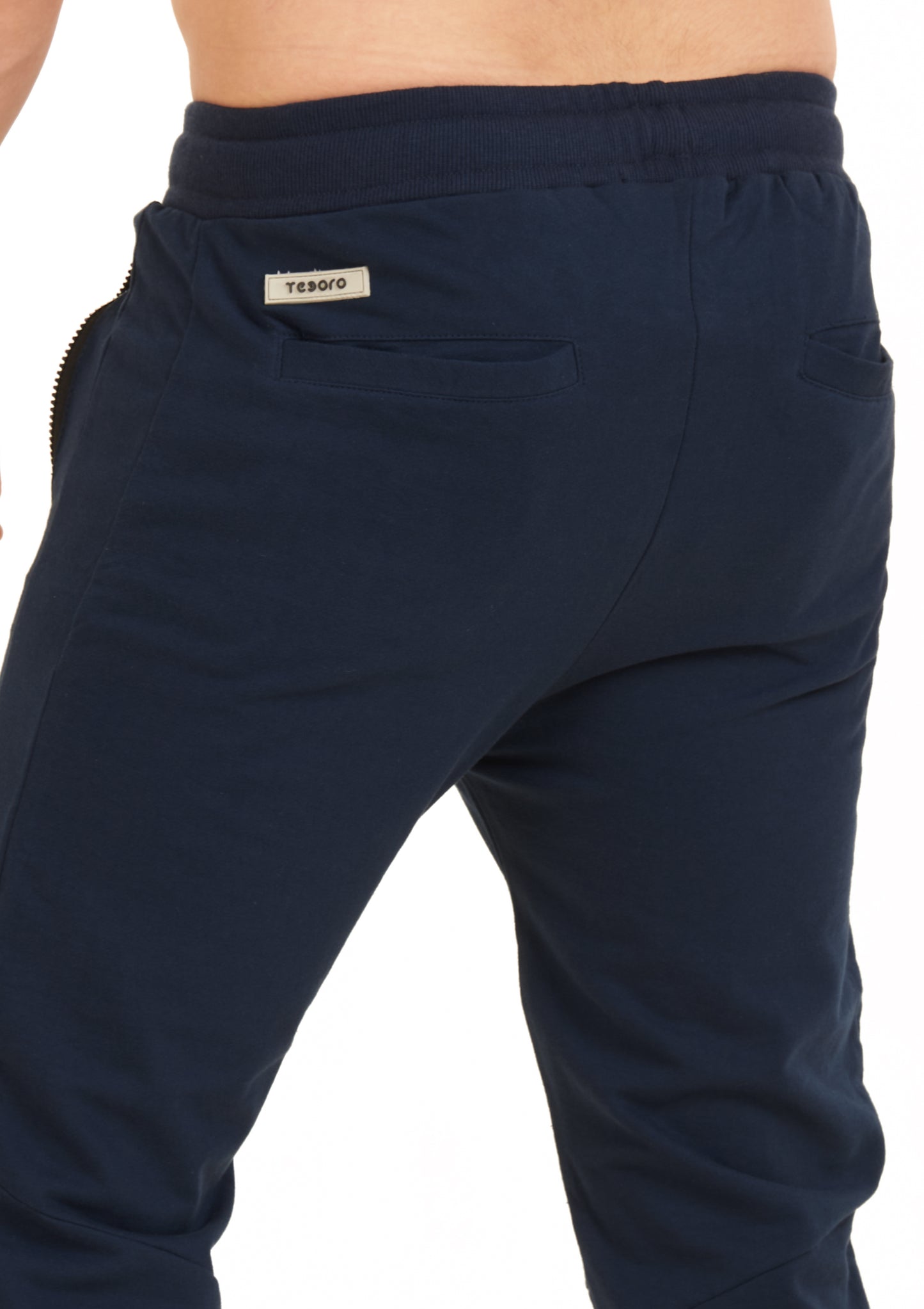 D.BLUE Jogger Zipper Pockets For Him