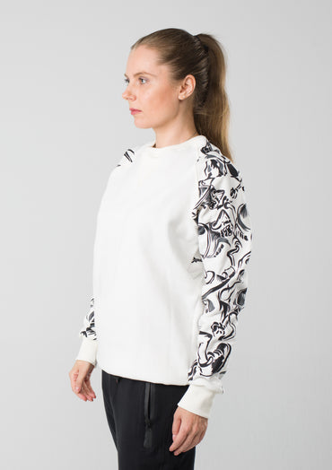 Cotton Printed jum-133- Off white