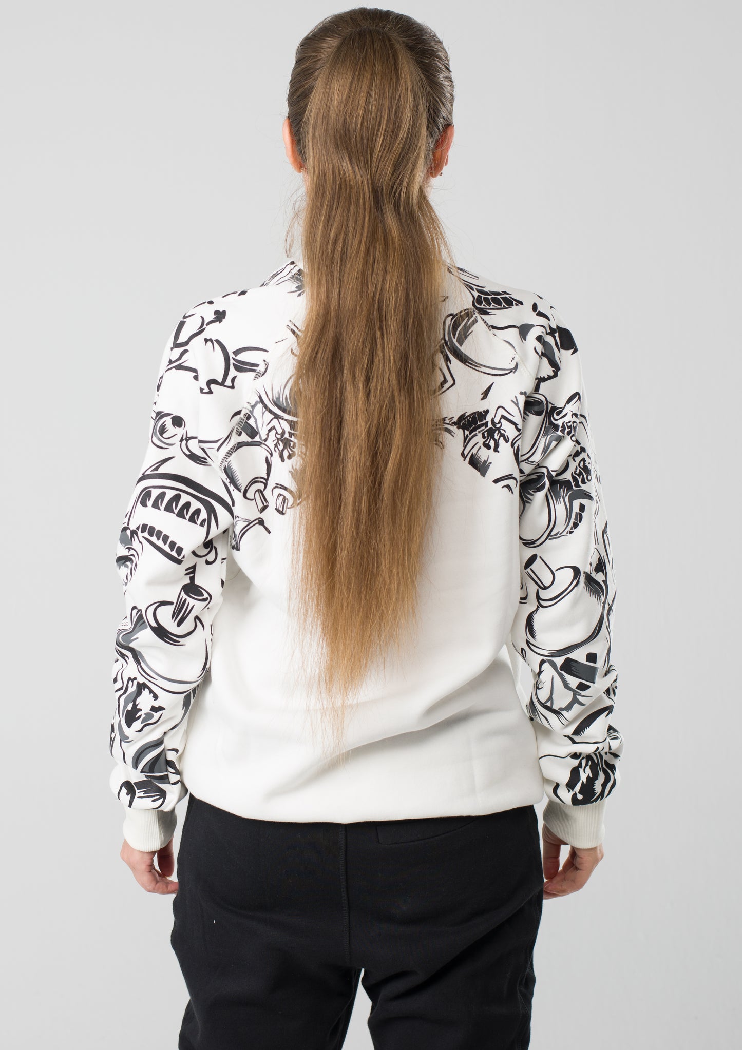 Cotton Printed jum-133- Off white