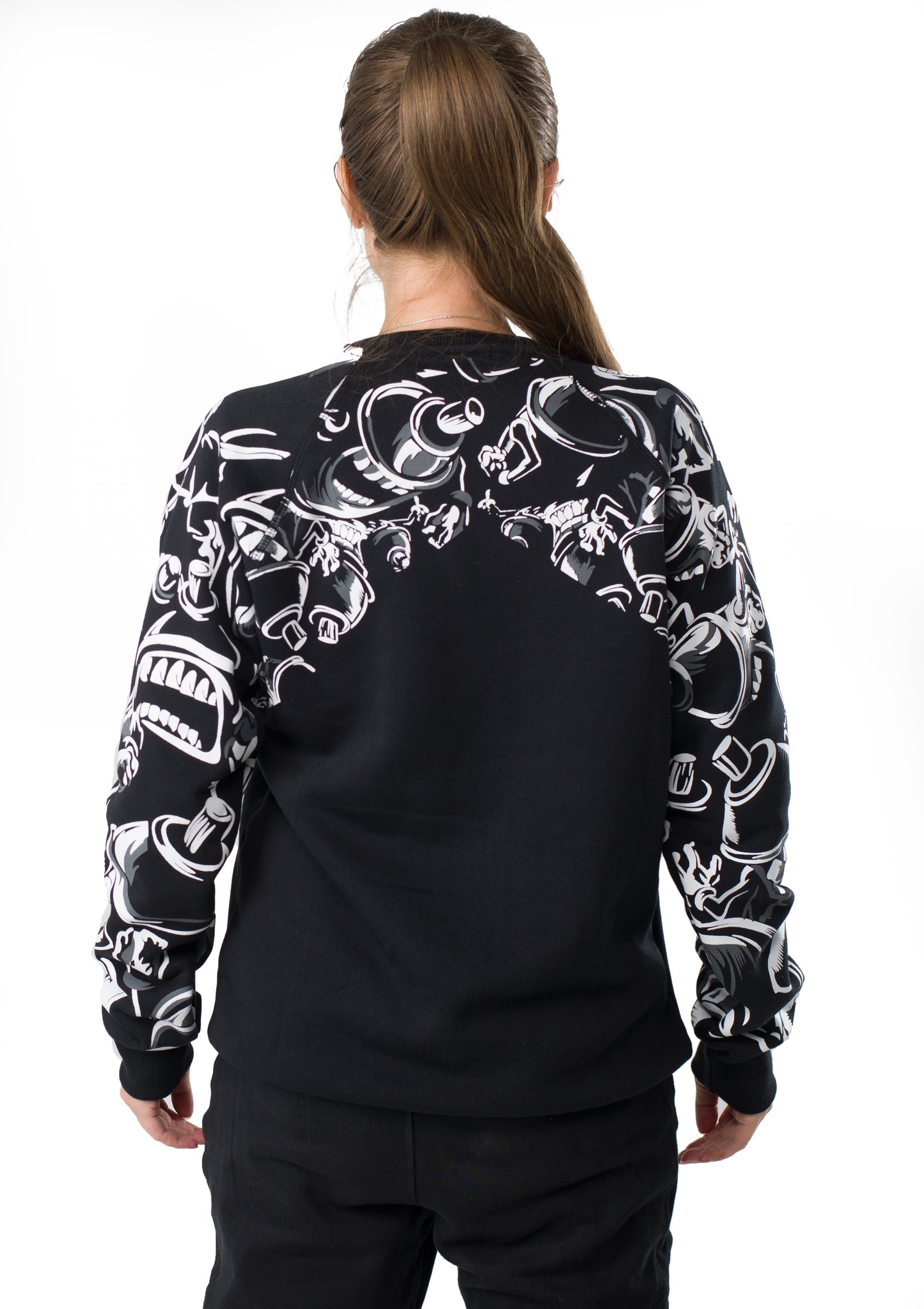 Cotton Printed jum-133- black For Her