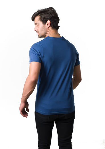 V neck t-shirt Navy