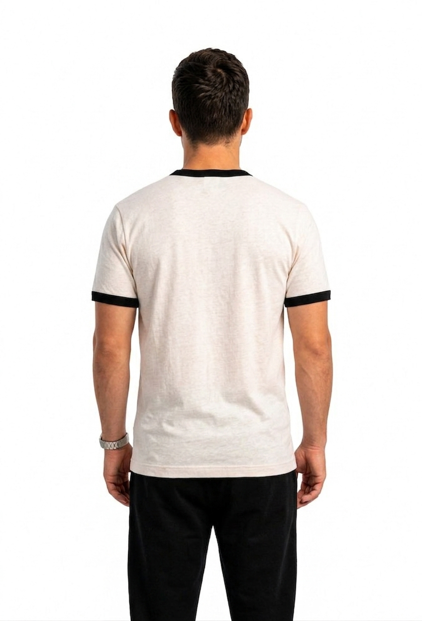 OFF WHITE RINGER TEE