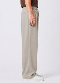 BEIGE BAGGY WIDE LEG