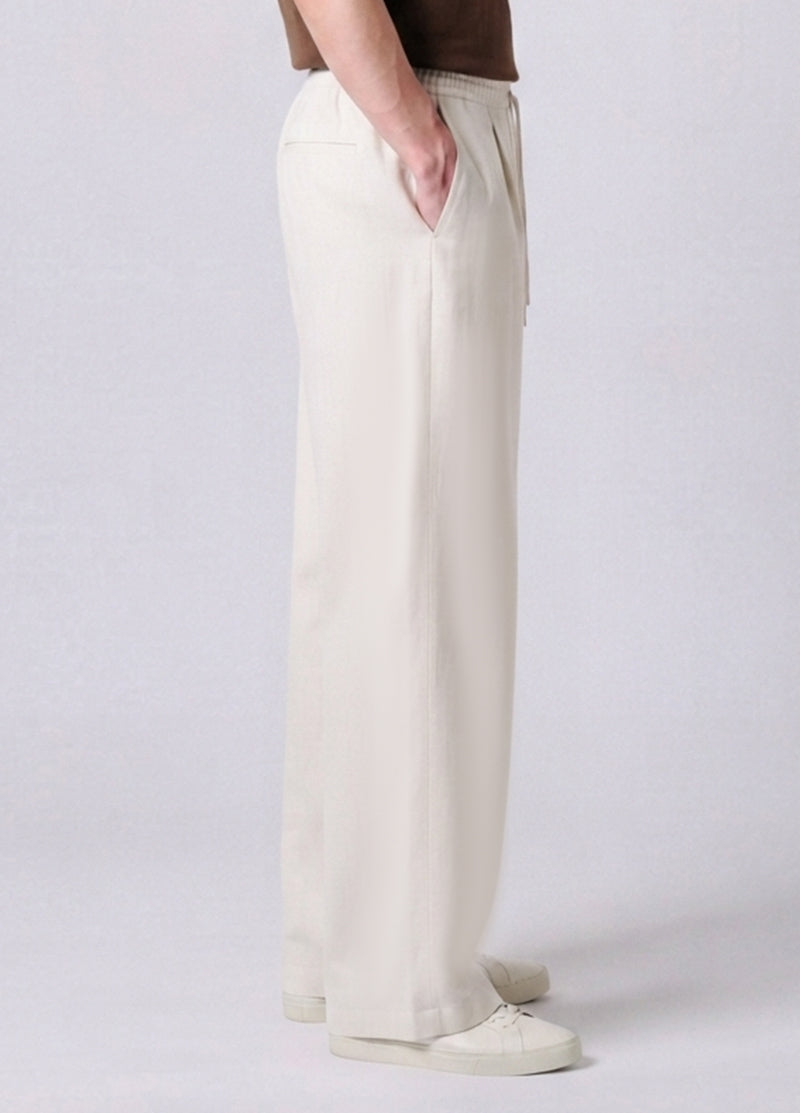 OFF WHITE BAGGY WIDE LEG