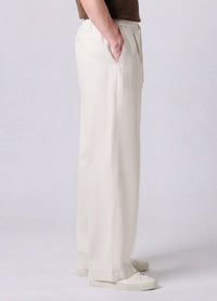 OFF WHITE BAGGY WIDE LEG