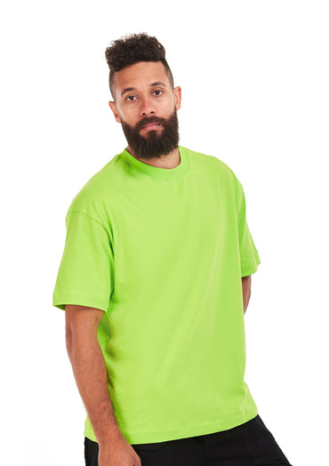 Oversized plain Green apple T-shirt .