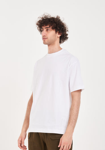 Oversized plain White T-shirt .