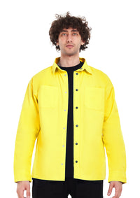 Yellow Men Shirt