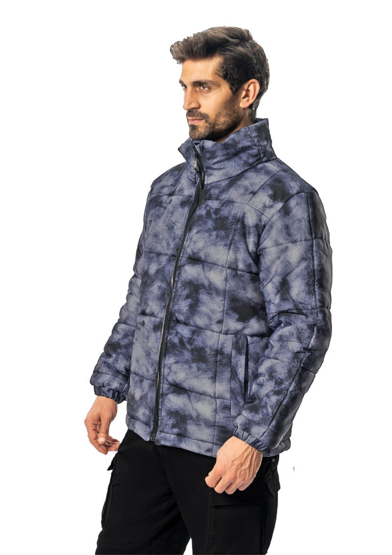 PUFFER WATER PROOF PRINTED JACKET