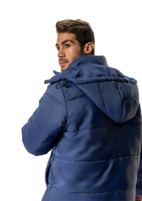 Navy PUFFER WATER PROOF JACKET