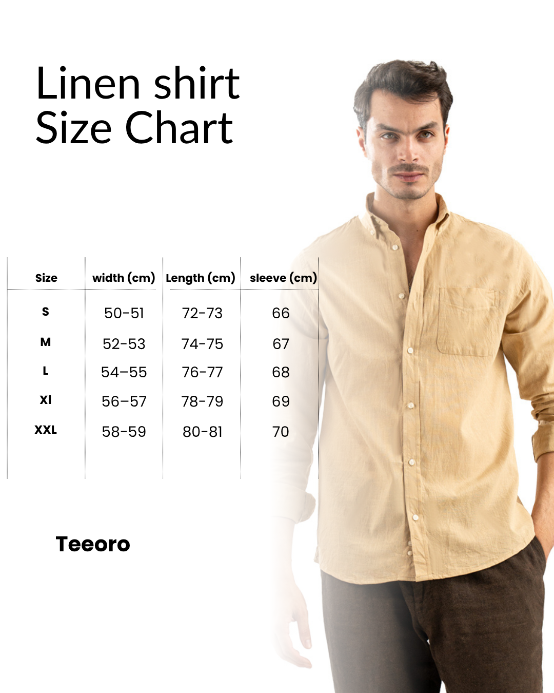 BEIGE LINEN SHIRT