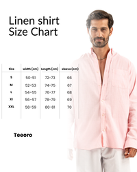 PINK LINEN SHIRT