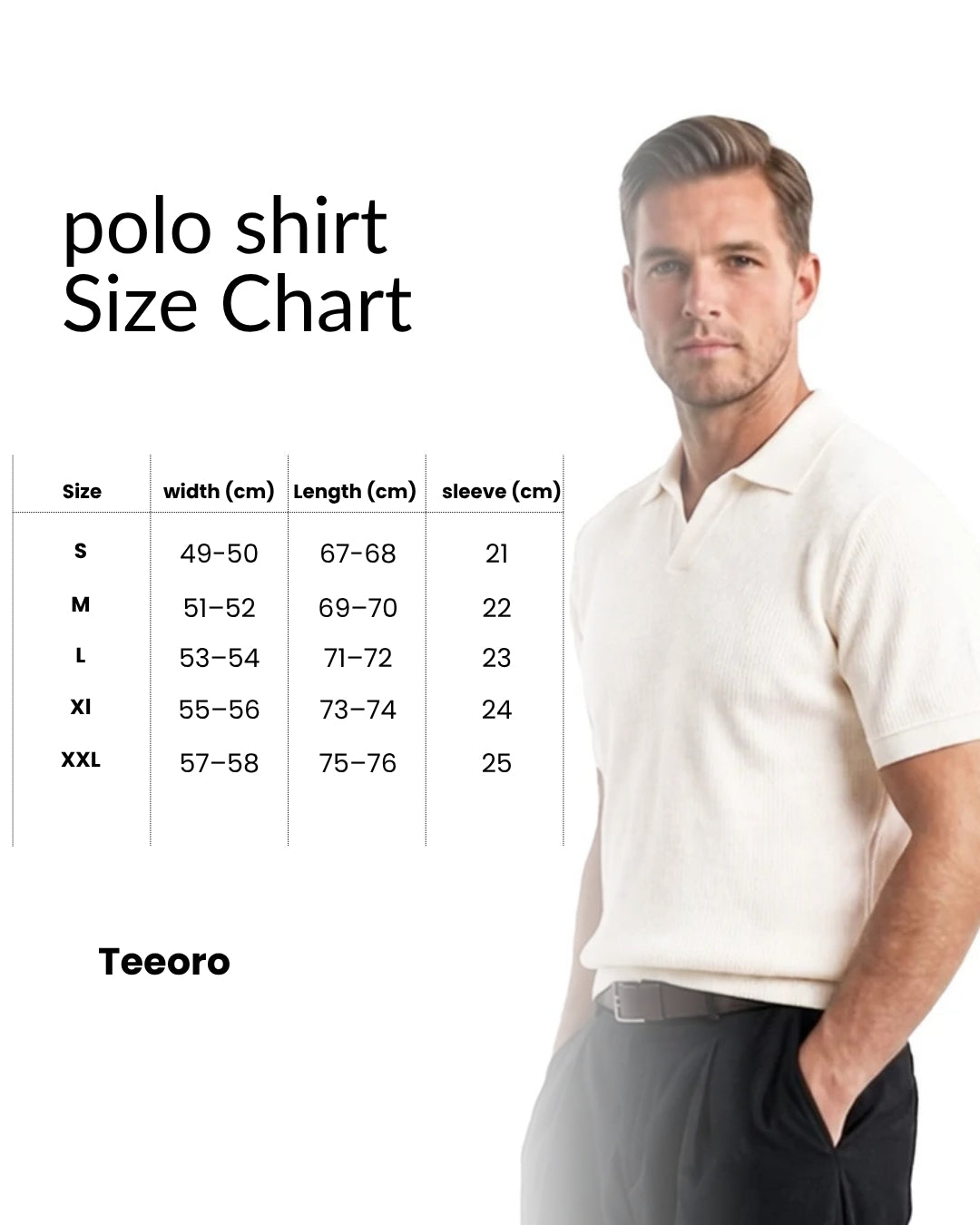 OFF WHITE POLO SHIRT
